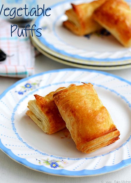 Vegetable puff pastry recipe indian