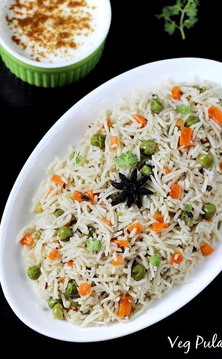Vegetable pulao recipe with pictures