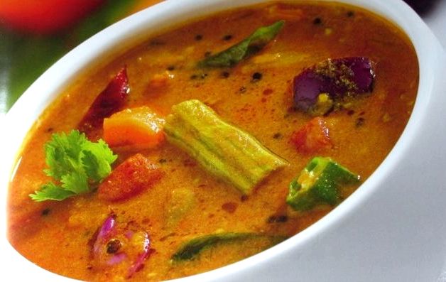 Vegetable sambar recipe in hindi