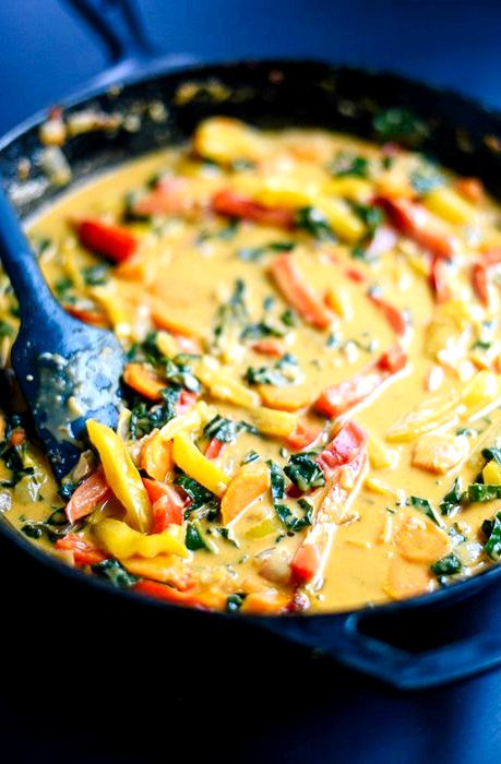 Vegetarian thai red curry recipe easy
