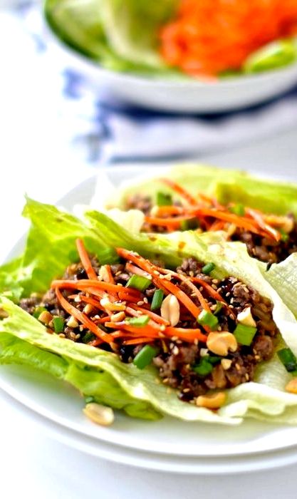 Wagyu beef recipe asian lettuce