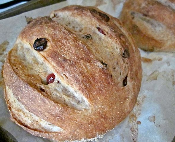 Walnut and cranberry bread recipe