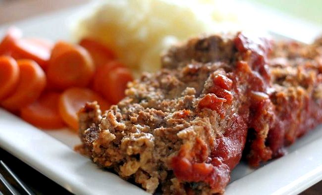 What temperature to cook 3lb meatloaf recipe