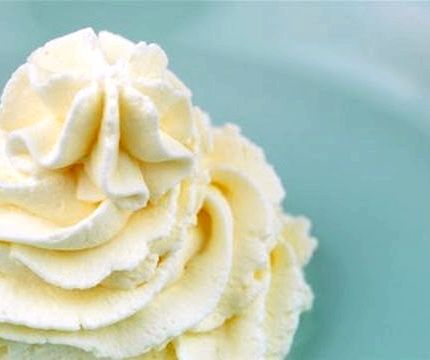 Whipped cream icing recipe for cupcakes