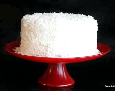 White cake coconut frosting recipe