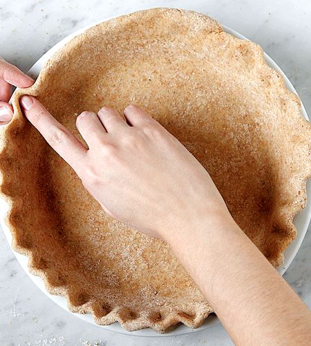 Whole wheat pie crust recipe low-fat