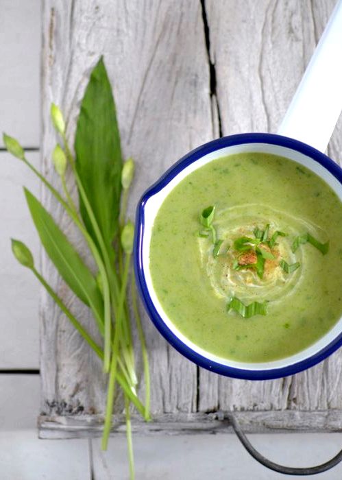 Wild garlic soup recipe uk