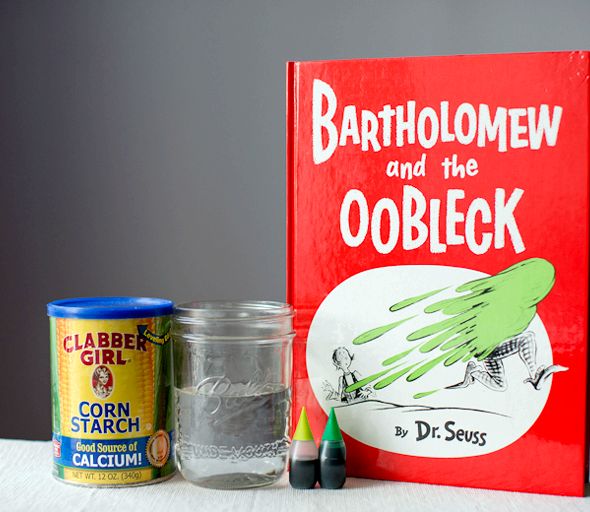 Bartholomew and the oobleck recipe cornstarch